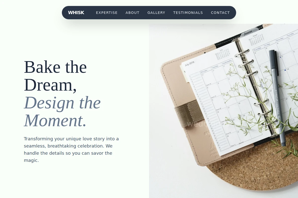 Whisk Wedding Planner