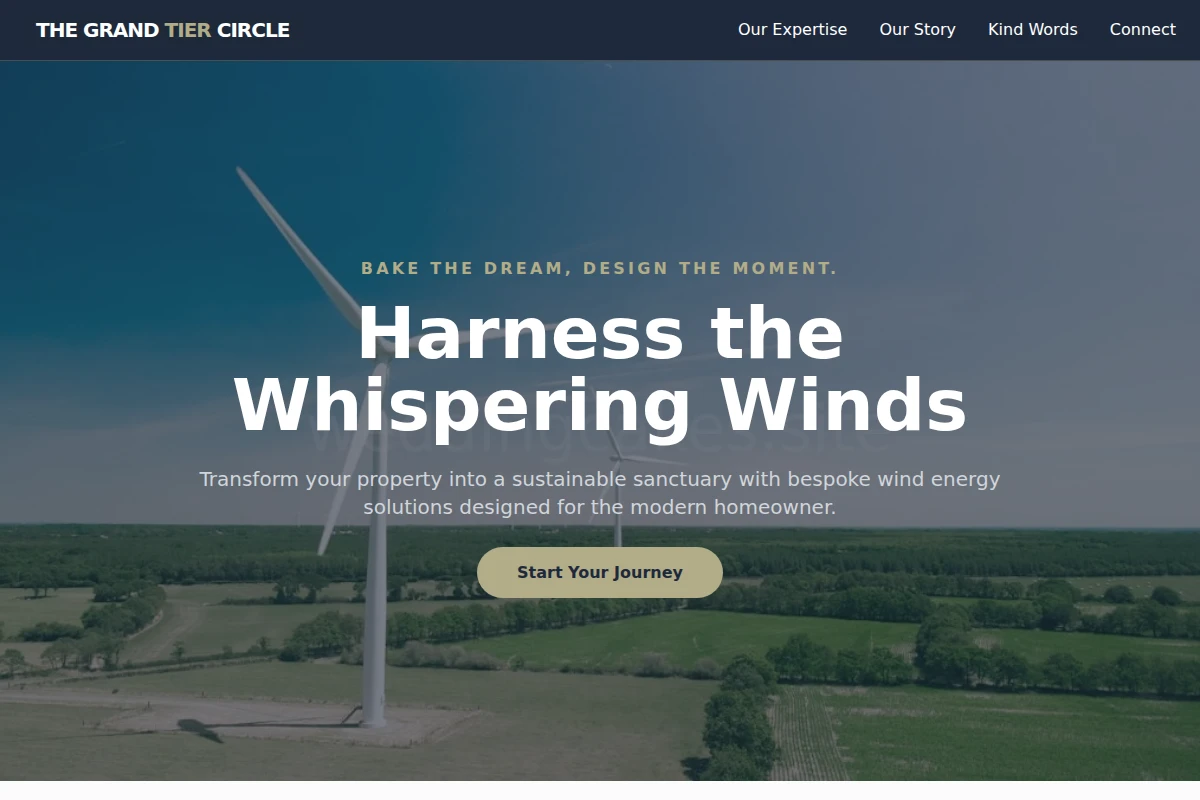 Whimsical Wind Turbine