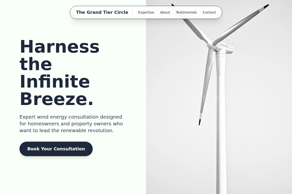 Consultation Wind Turbine