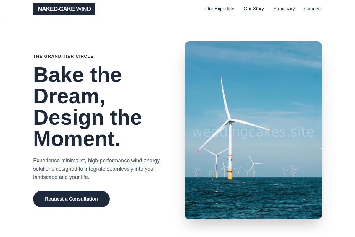 Naked-Cake Wind Turbine