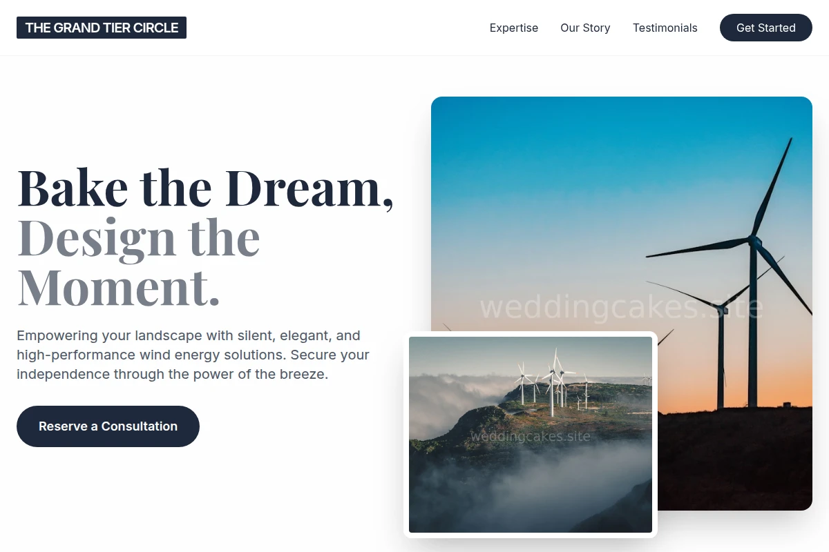Elegant Wind Turbine