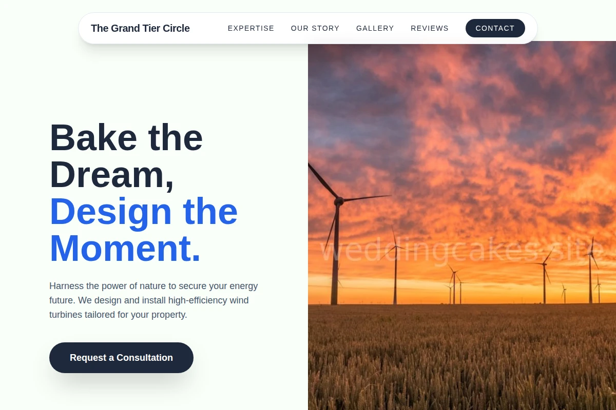 Vanilla Wind Turbine