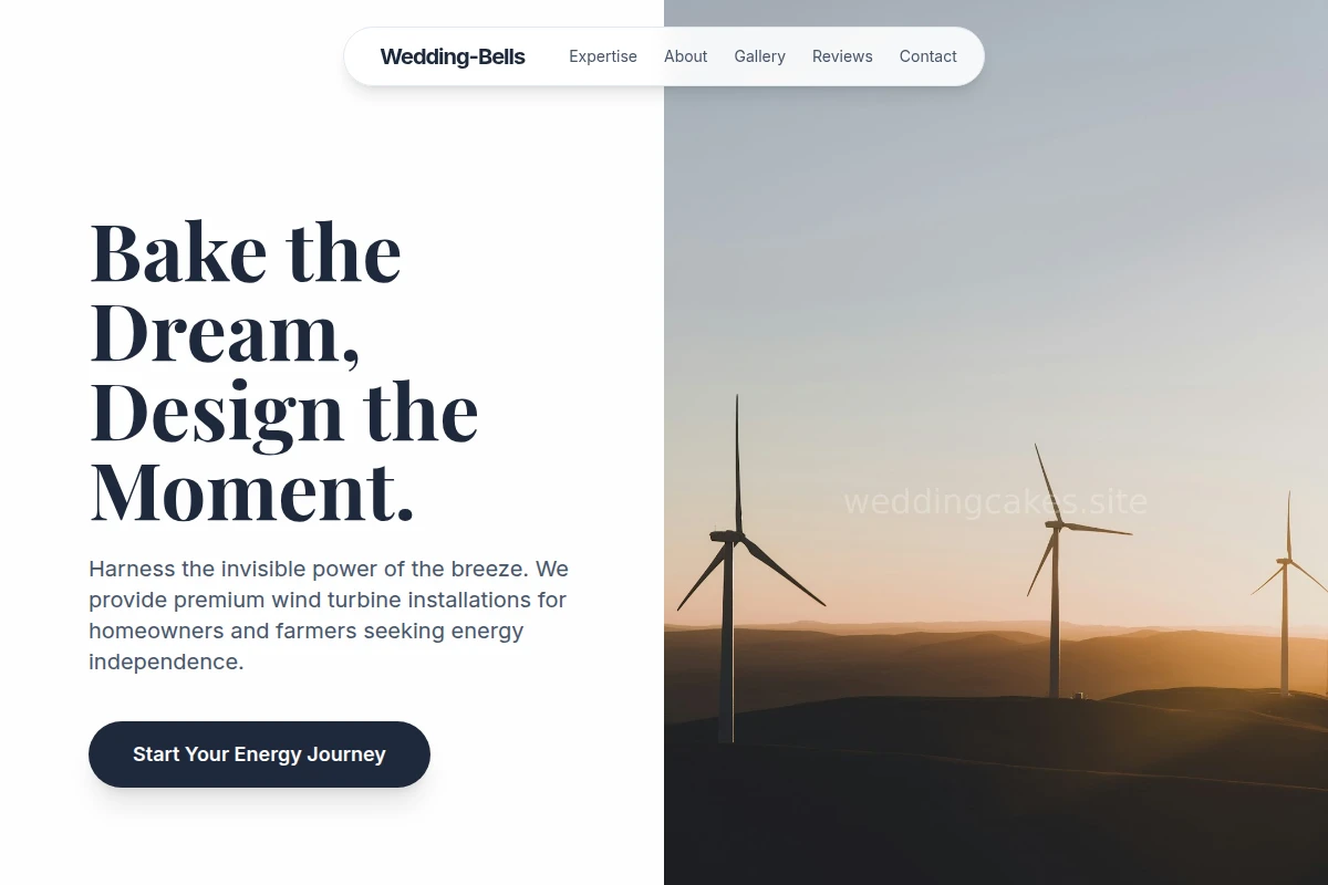 Wedding-Bells Wind Turbine