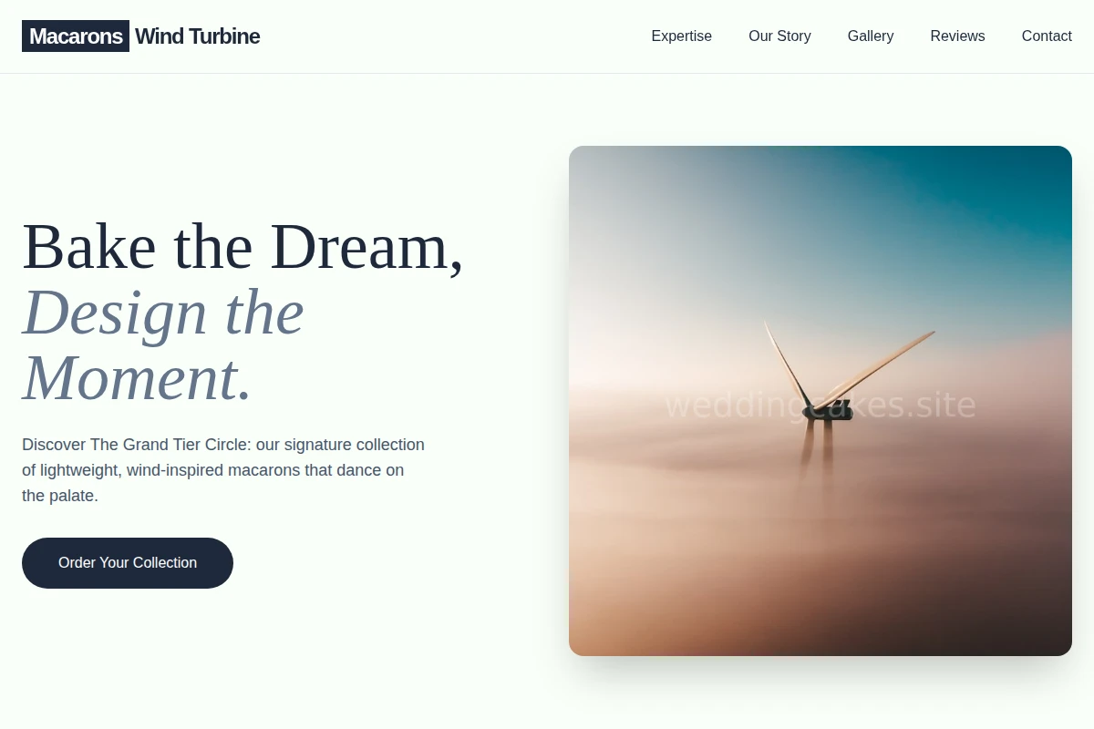 Macarons Wind Turbine