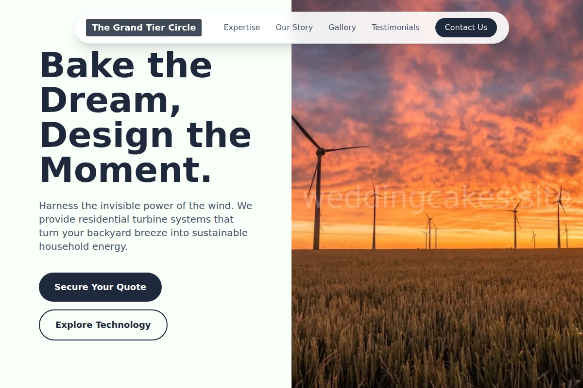Tiered Wind Turbine